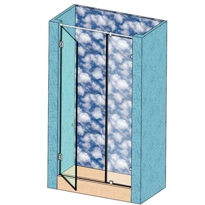 2100*1000, В проем (ниша)
